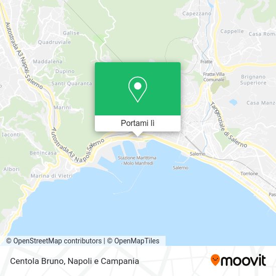 Mappa Centola Bruno