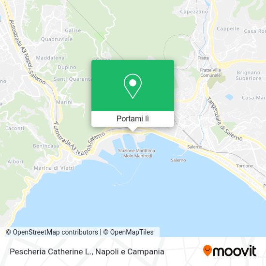 Mappa Pescheria Catherine L.