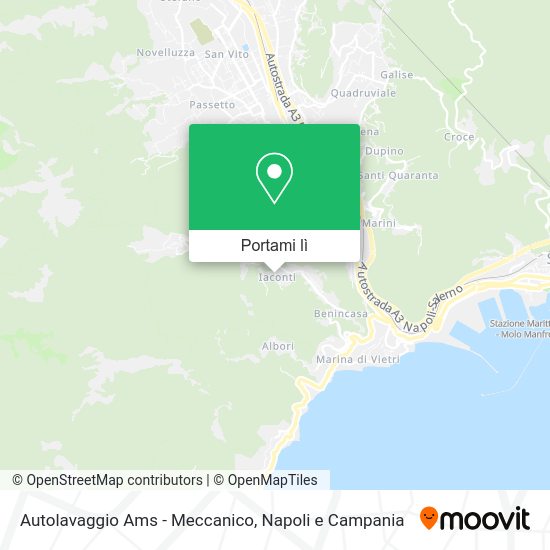 Mappa Autolavaggio Ams - Meccanico