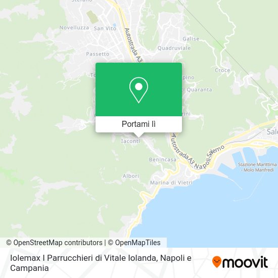 Mappa Iolemax I Parrucchieri di Vitale Iolanda