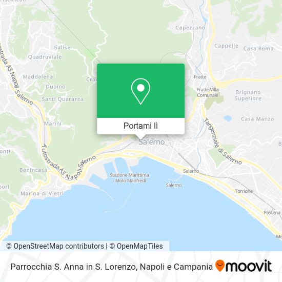 Mappa Parrocchia S. Anna in S. Lorenzo