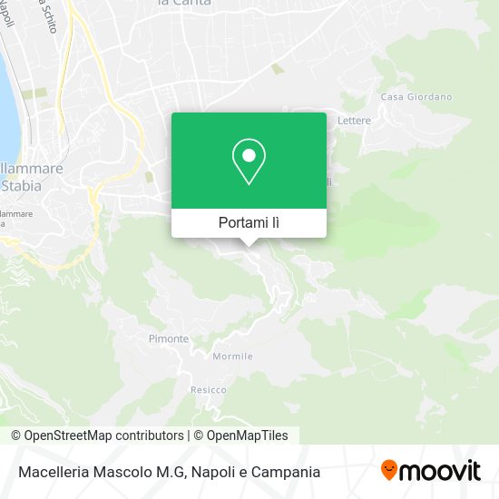 Mappa Macelleria Mascolo M.G