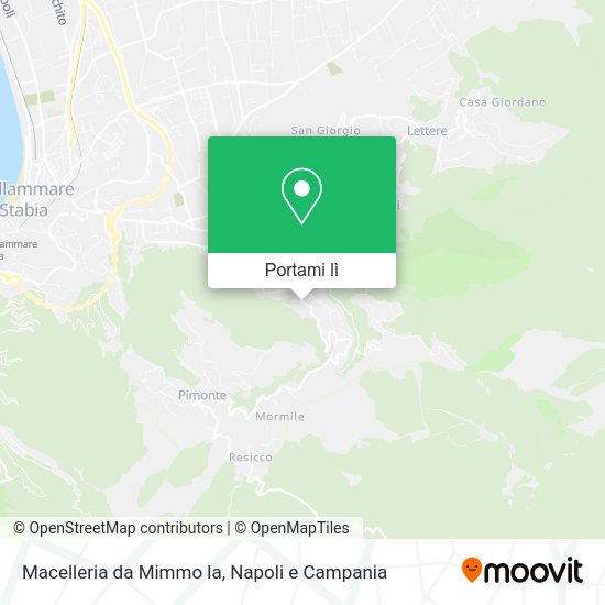 Mappa Macelleria da Mimmo la