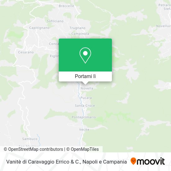 Mappa Vanitè di Caravaggio Errico & C.