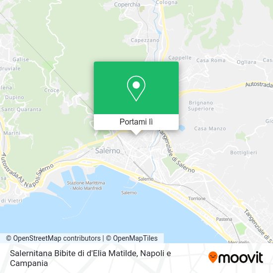 Mappa Salernitana Bibite di d'Elia Matilde
