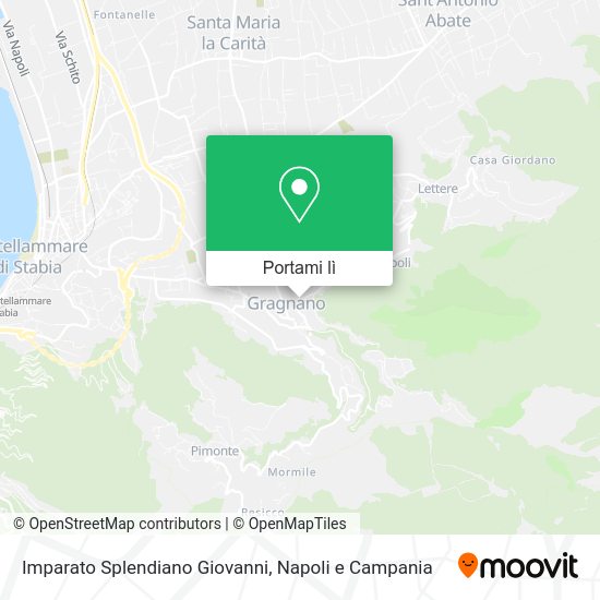 Mappa Imparato Splendiano Giovanni