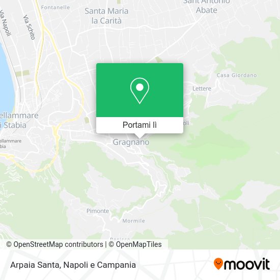 Mappa Arpaia Santa