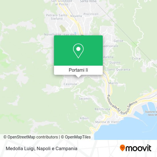 Mappa Medolla Luigi