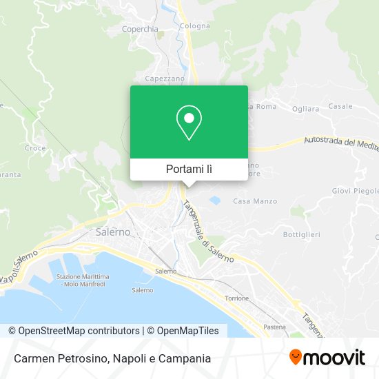 Mappa Carmen Petrosino