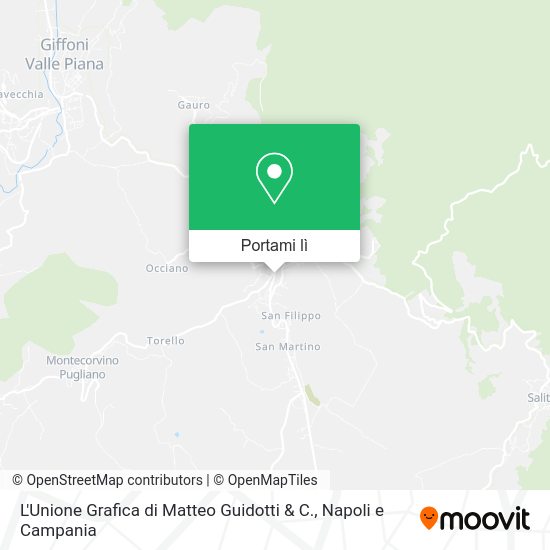 Mappa L'Unione Grafica di Matteo Guidotti & C.