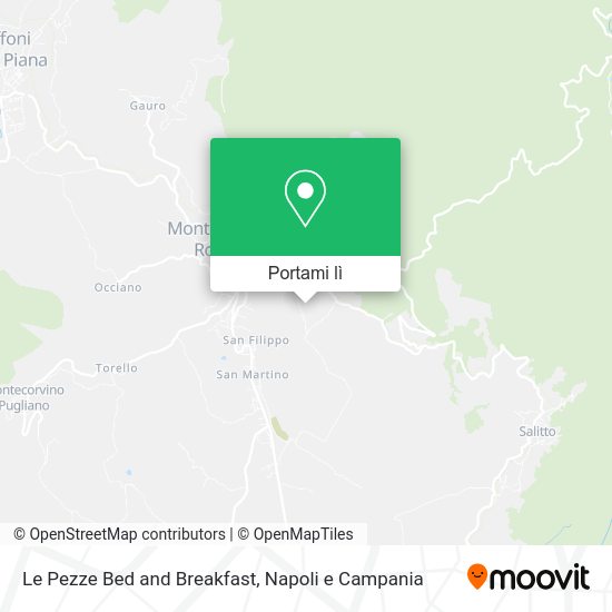 Mappa Le Pezze Bed and Breakfast