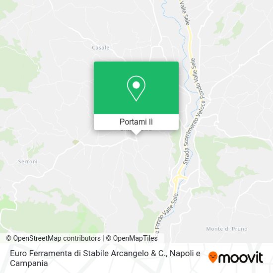 Mappa Euro Ferramenta di Stabile Arcangelo & C.