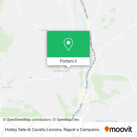 Mappa Hobby Sele di Cavallo Leonina
