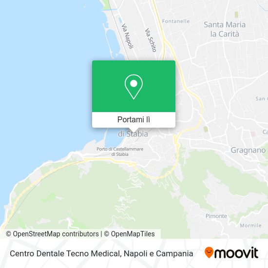 Mappa Centro Dentale Tecno Medical