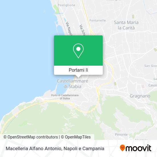 Mappa Macelleria Alfano Antonio