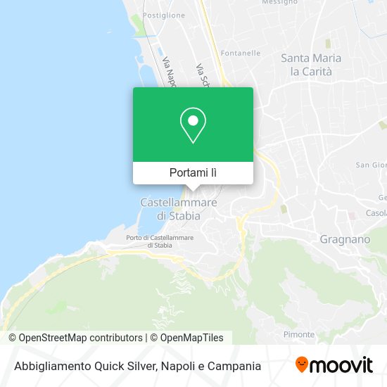 Mappa Abbigliamento Quick Silver