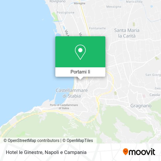 Mappa Hotel le Ginestre