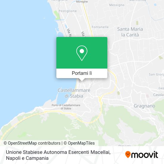 Mappa Unione Stabiese Autonoma Esercenti Macellai