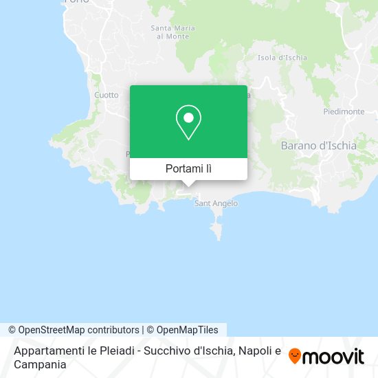 Mappa Appartamenti le Pleiadi - Succhivo d'Ischia