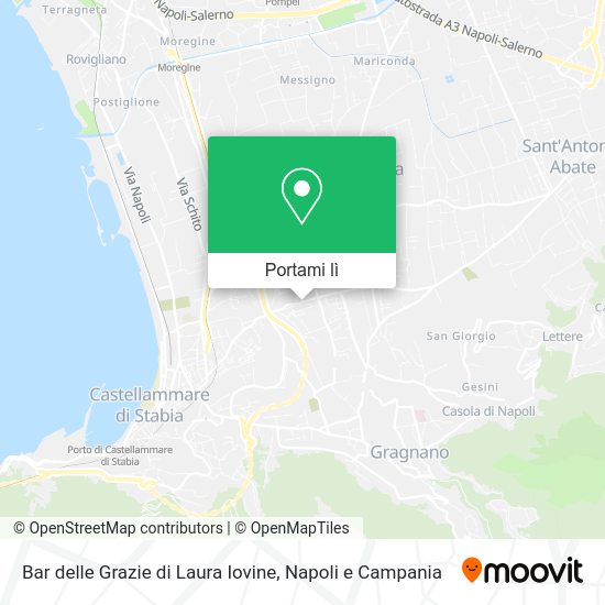 Mappa Bar delle Grazie di Laura Iovine