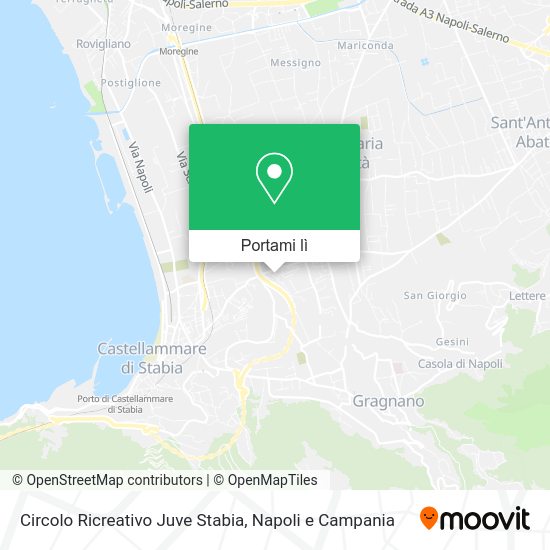 Mappa Circolo Ricreativo Juve Stabia