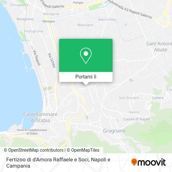 Mappa Fertizoo di d'Amora Raffaele e Soci