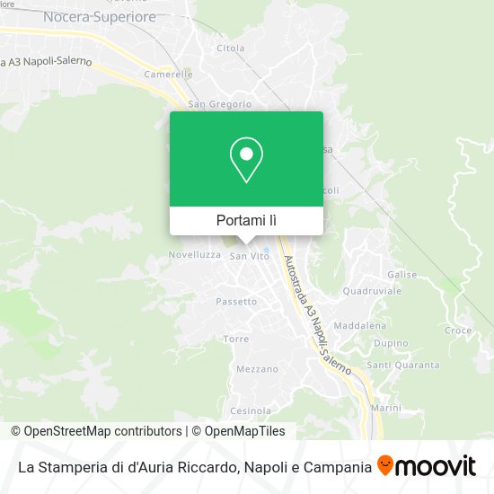 Mappa La Stamperia di d'Auria Riccardo