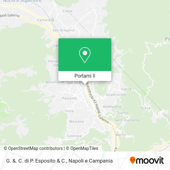 Mappa G. &. C. di P. Esposito & C.