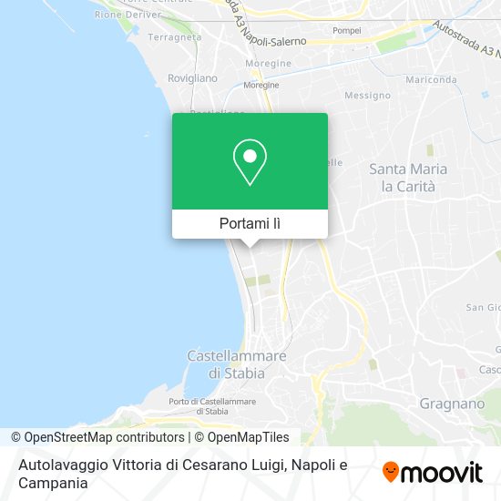Mappa Autolavaggio Vittoria di Cesarano Luigi