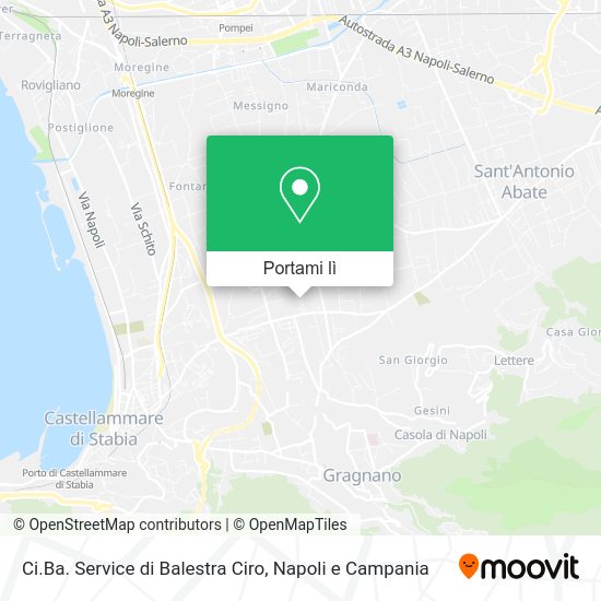Mappa Ci.Ba. Service di Balestra Ciro