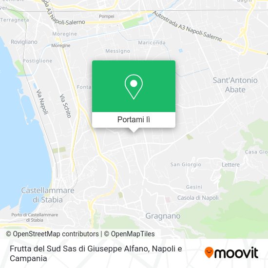 Mappa Frutta del Sud Sas di Giuseppe Alfano