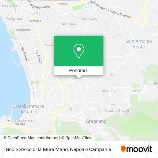 Mappa Geo Service di la Mura Mario