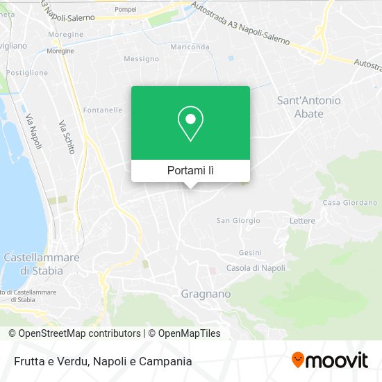 Mappa Frutta e Verdu