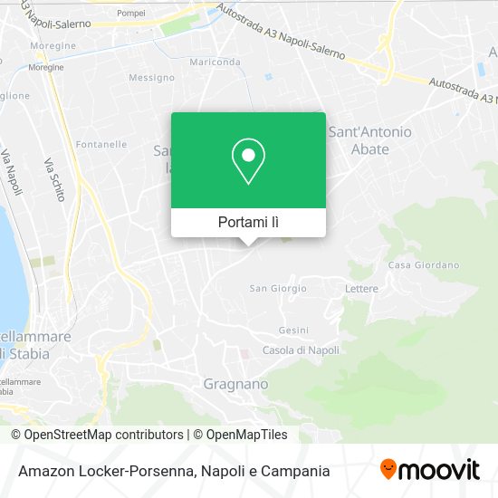 Mappa Amazon Locker-Porsenna