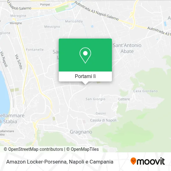 Mappa Amazon Locker-Porsenna