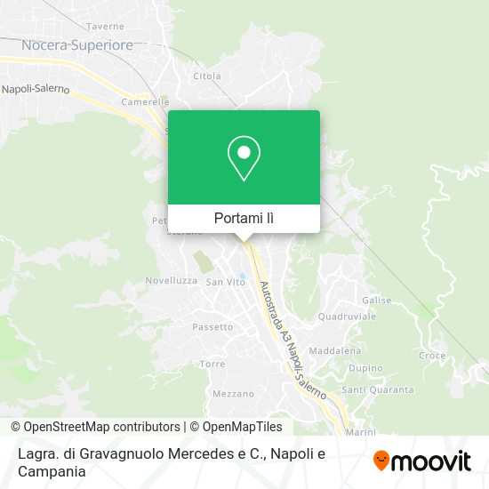 Mappa Lagra. di Gravagnuolo Mercedes e C.