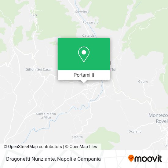 Mappa Dragonetti Nunziante