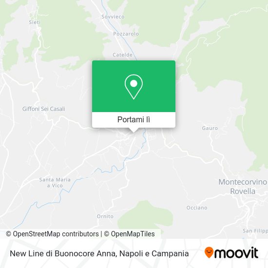 Mappa New Line di Buonocore Anna