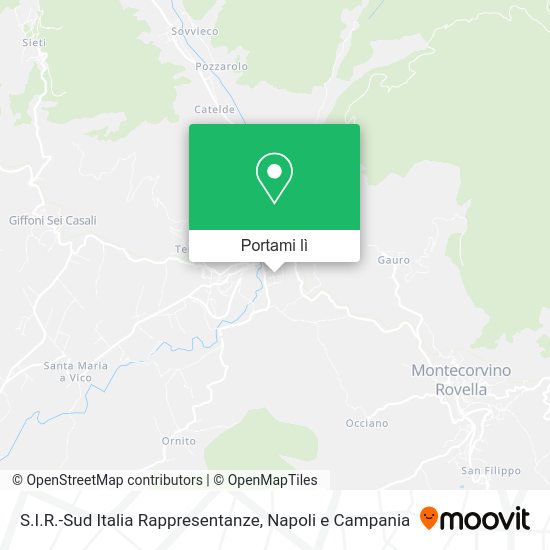 Mappa S.I.R.-Sud Italia Rappresentanze