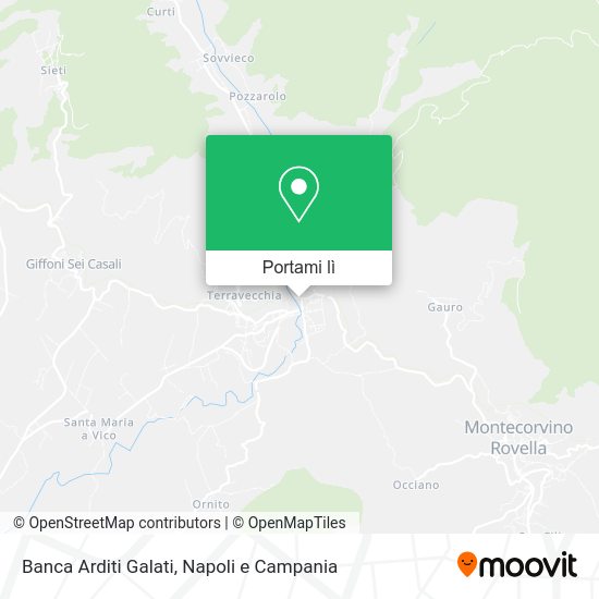 Mappa Banca Arditi Galati