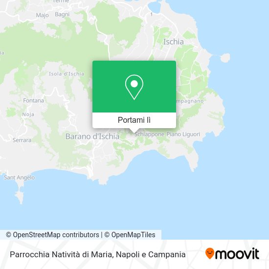 Mappa Parrocchia Natività di Maria