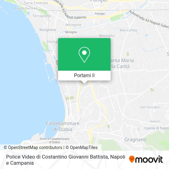Mappa Police Video di Costantino Giovanni Battista