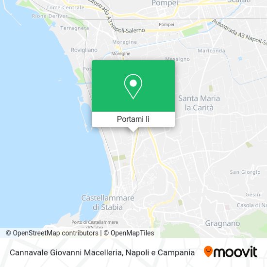 Mappa Cannavale Giovanni Macelleria