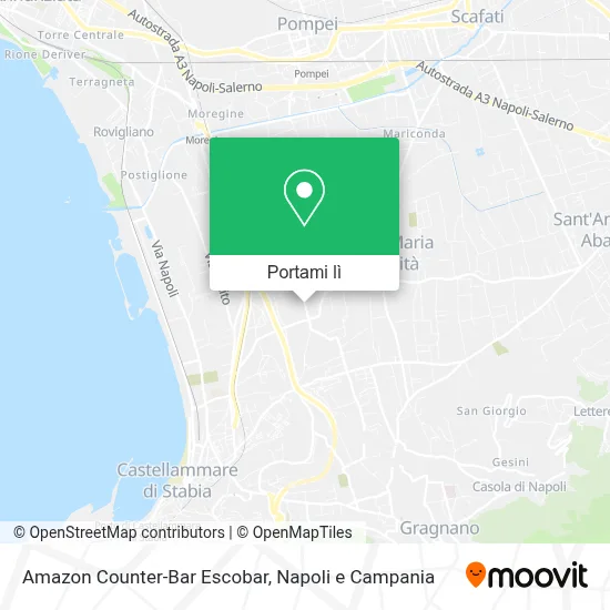 Mappa Amazon Counter-Bar Escobar