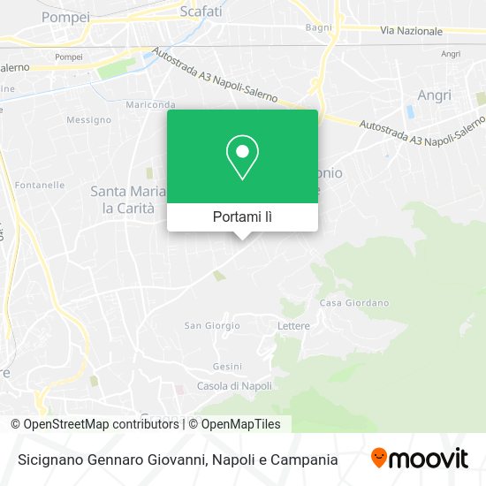 Mappa Sicignano Gennaro Giovanni