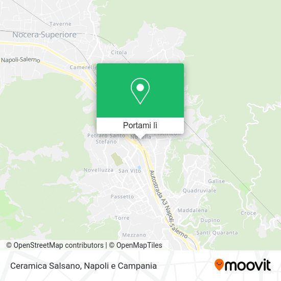 Mappa Ceramica Salsano