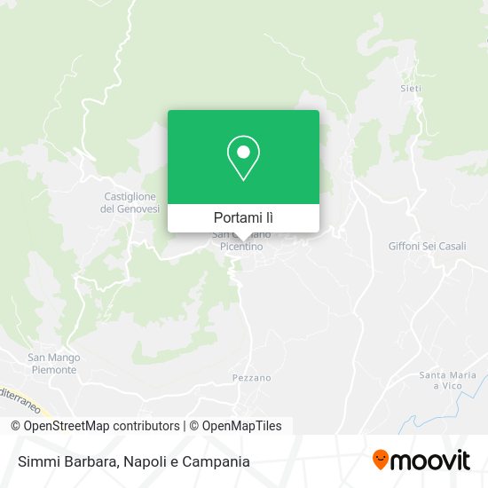 Mappa Simmi Barbara