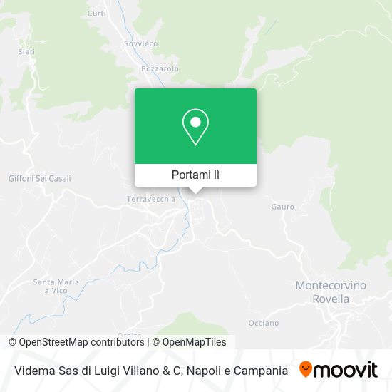 Mappa Videma Sas di Luigi Villano & C