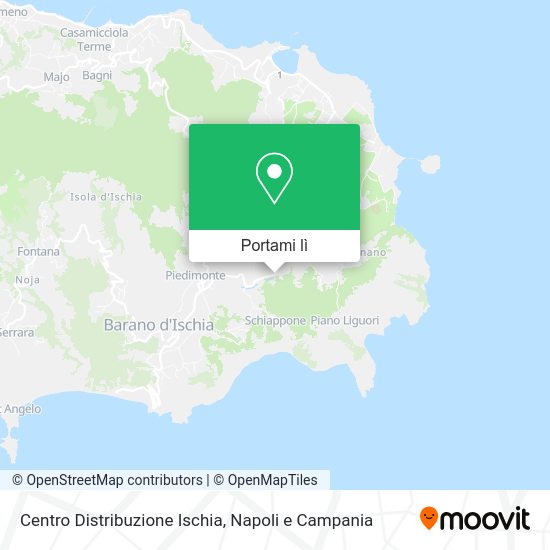 Mappa Centro Distribuzione Ischia