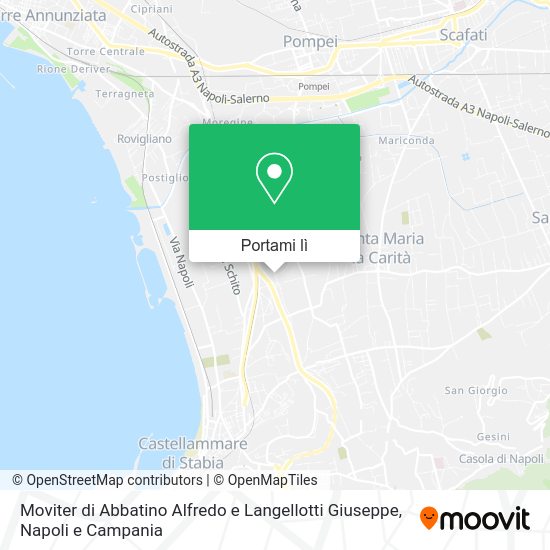 Mappa Moviter di Abbatino Alfredo e Langellotti Giuseppe
